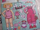   paper doll sheet uncut Valentines treats and cards Mary Engelbreit