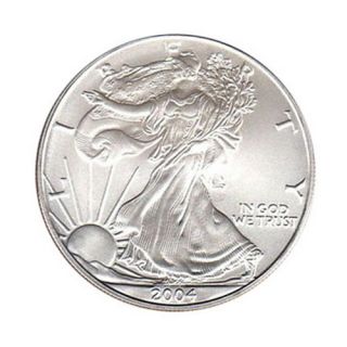 United States Silver Dollar, 2004 Bullion