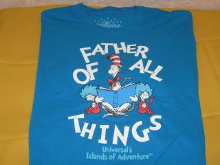 CAT IN THE HAT Father Thing 1 2 Universal Studios Islands Adventure 