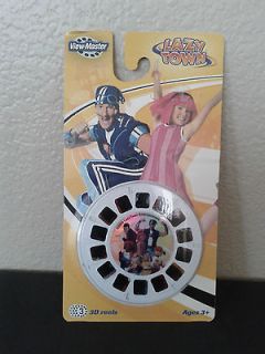 View Master Lazy Town Reel Set 3D reels Lazytown NEW Sportacus 