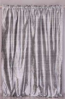   100% Pure Dupioni Silk handmade Curtains Drapes Panels Rod Pocket