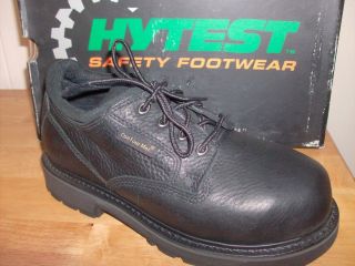 NIB Mens Hytest Internal Metatarsal Steel Toe Shoe Szs 7.5 & 8 good 