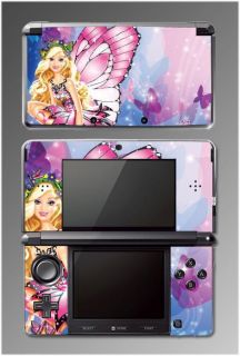 Barbie Butterfly Princess Queen Video Game Vinyl SKIN Cover 2 for 