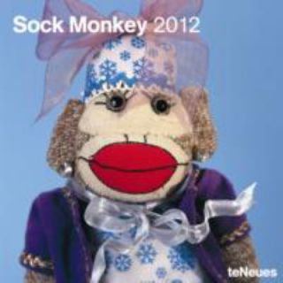 2012 Sock Monkey Wall Calendar 2011, Calendar