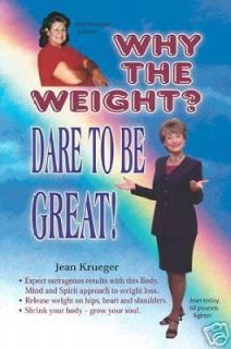 Why the Weight? Diet Book by ex Weight Watchers Leader