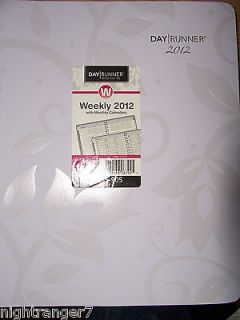 2012 Day Runner® Madelyn Weekly/Monthly Large Appointment Book