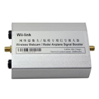 2W Wireless WiFi Signal Booster Amplifier 2.4GHz 802.11b/g/n for 