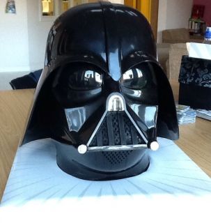 Messaged And Signed Darth Vader Helmet   James Earl Jones   Star Wars