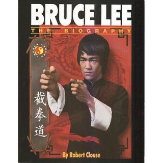 Bruce Lee Biography Book Robert Clouse Kung Fu Jeet Kune Do Jun Fan 