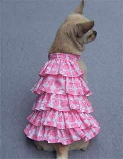 Pet Dog Dress Toy Puppy M breed dog dress with Ruffles Fast Ship from 