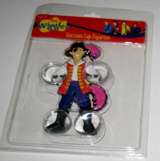 NEW THE WIGGLES CAPTAIN FEATHERSWORD PVC WINDOW FIGURE
