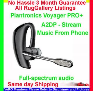 Plantronics Voyager PRO PLUS BlueTooth Headset A2DP STREAM MUSIC FROM 