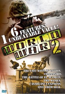 World War 2 6 Features DVD, 2009, 2 Disc Set