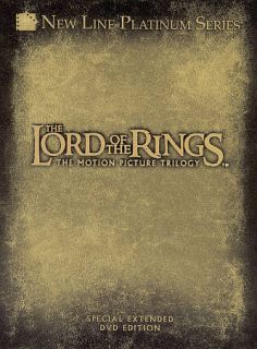 The Lord of the Rings The Fellowship of the Ring DVD, 2002, 2 Disc Set 