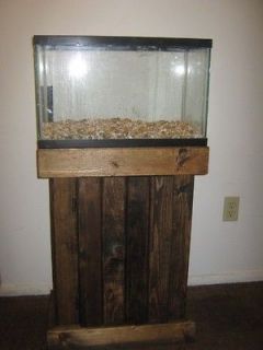20 Gallon wood cabinet aquarium stand