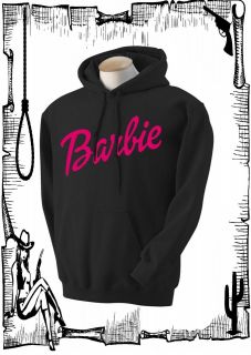 Barbie womens hoodie hooded top cool gift for xmas ladies hoody