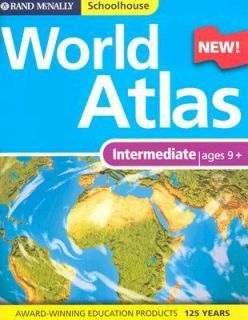 Atlas Schoolhouse Intermediate World Atlas by Rand McNally Staff 2005 