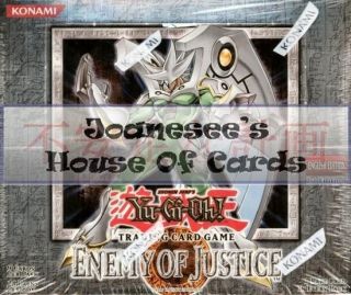 Yu gi oh Enemy Of Justice Rares Mint Deck Card Selection