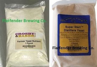 Super Start Distillers Yeast + 2 # fermax moonshine superstart 