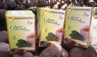 75 Soursop / Annona Muricata Leaves Tea bags (3 Boxes)