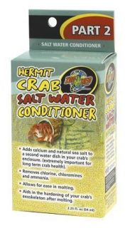 Hermit Crab Saltwater Conditioner Part 2 Beneficial For Your Crab
