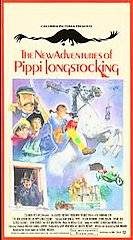The New Adventures of Pippi Longstocking VHS, 1992