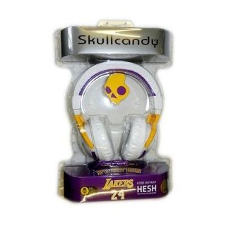 Skullcandy Hesh NBA LA Lakers Headphones in White NEW