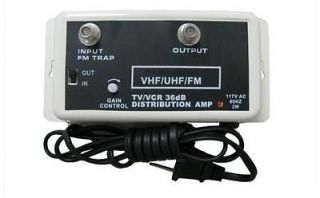 NEW 36DB HDTV VHF UHF HI GAIN AMP ANTENNA AMPLIFIER SIGNAL POWER 
