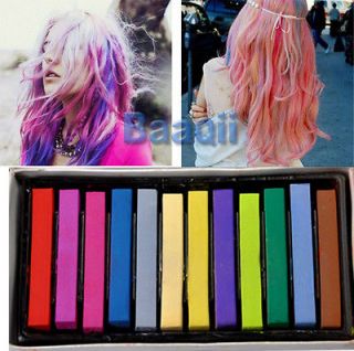 color set Temporary Hair Chalk Color Dye Pastel Chalk Bug Rub Soft One 