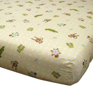 Papagayo Fitted Sheet by Lambs & Ivy