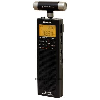 Tecsun PL 360 Digital PLL Portable AM/FM Shortwave Radio with DSP