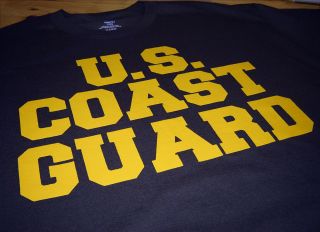 US Coast Guard 2 sd USA United States Police T Shirt