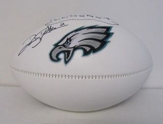 David Akers Autographed Philadelphia Eagles Football SI Holo
