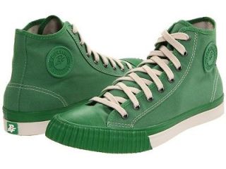 NEW PF FLYERS Center Hi GREEN/WHITE sneaker athletic casual shoe 10.5 