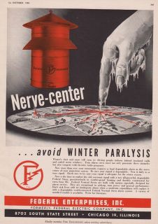 REPLACE YOUR WARNING SIREN WITH A NEW FEDERAL SIREN 1950 AD