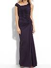 178 Adrianna Papell Asymmetrical Ruched Jersey Gown 10