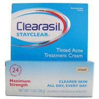 Clearasil StayClear Tinted Acne Treatment Cream