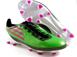Adidas F50 Adizero Syn Fg Green/Pink/White Soccer Cleats Boots Men 