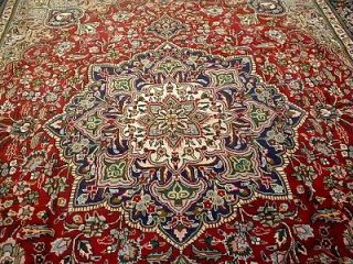   ONE IN A MILLION MINT MASTER KNOTTED ROYAL TABA TABRIZZ PERSIAN RUG