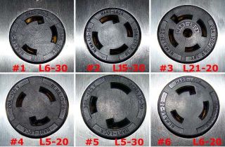   L15 30, L21 20, L5 20, L5 30, L6 20 Twist Lock Outlet & Aluminum Box