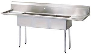 compartment sink in 3 Compartment Sinks