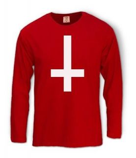 Anti Cross Long Sleeve T Shirt inverted london gothic aztec endless 
