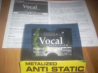 Roland Vocal Expansion JV80 13 V80 13 (JV 1080 2080 3080 fa 76 