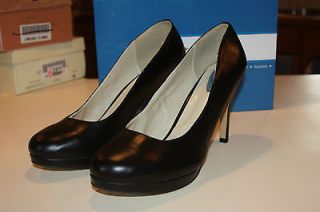 Newly listed womens size 12 m fitzwell Gemma black leather pumps