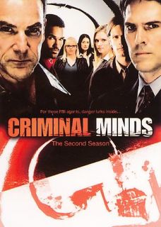 Criminal Minds The Second Season DVD, 2007, 6 Disc Set