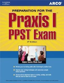 Arco Praxis I PPST Exam 2005, Paperback