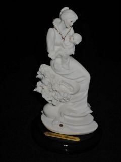 Giuseppe Armani Porcelain Figurine MOTHER WITH CHILD Or BABY 1992