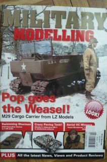 MILITARY MODELLING Magazine    UK   Pop Goes the Weasel   M29 