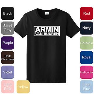 Armin Van Buuren Armada LADIES T Shirt Dance Dubstep Trance House DJ 