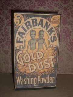 Gold Dust Washing Powder Vintage Style Soap Box